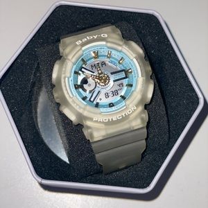 Casio BA110SC-7A Baby-G Women's Watch White